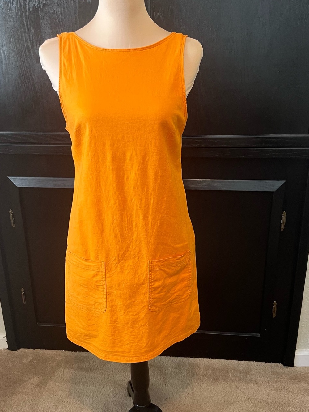 Urban Outfitters UO Keke Mini Dress in Orange